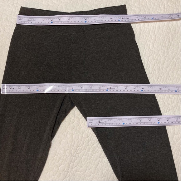 Cuddl‎ Duds Charcoal Leggings Full-Length | Super Soft - Picture 2 of 9